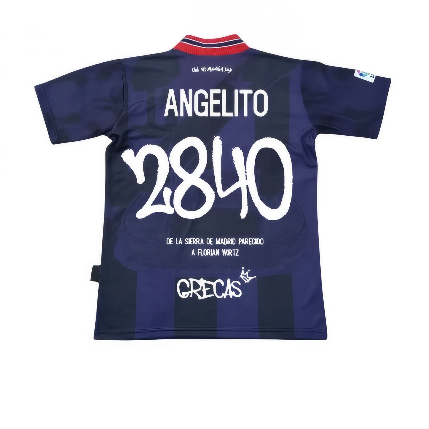 El Grecas x Atlético camiseta