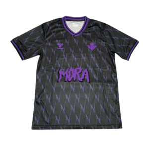 Real Betis x Mora ´Lo Mismo de la Otra vez Tour´ camiseta purple edition
